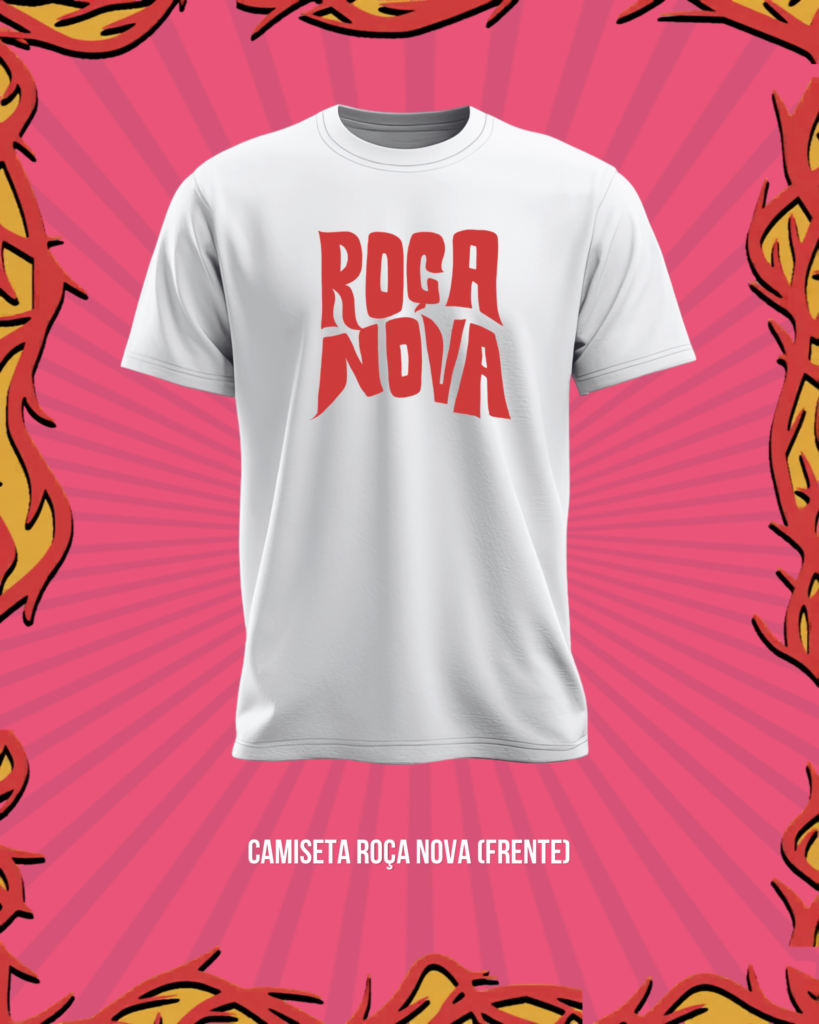 camiseta roça nova